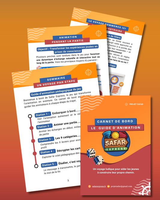 Carnet de bord Le guide d'animation Safar Express
